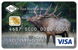 Bull Elk Debit Card Design