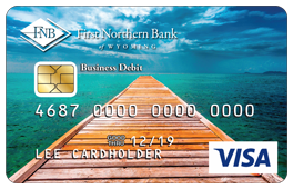Dock and Ocean Debit Card Design